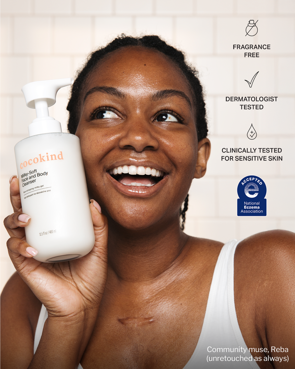 milky-soft face and body cleanser product image 2